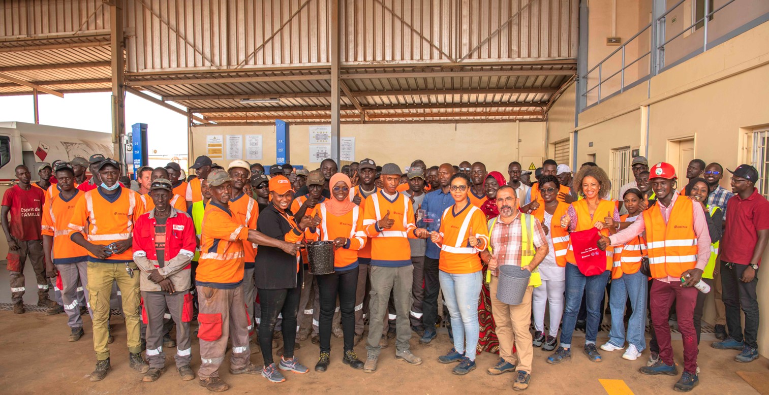 RSE- EIFFAGE Sénégal : remise des Prix du Carbone Challenge