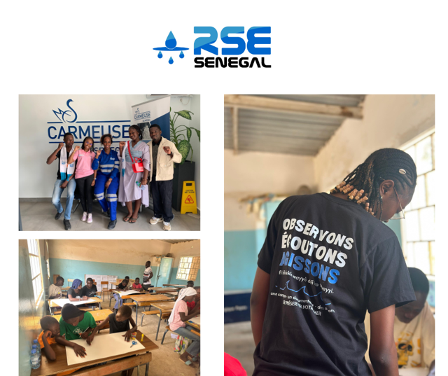 RSE- CARMEUSE Sénégal promeut la créativité et la préservation de l’environnement auprès des jeunes du village de Bandia