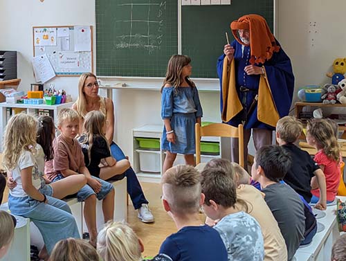Unterricht zum Thema Schreiben.