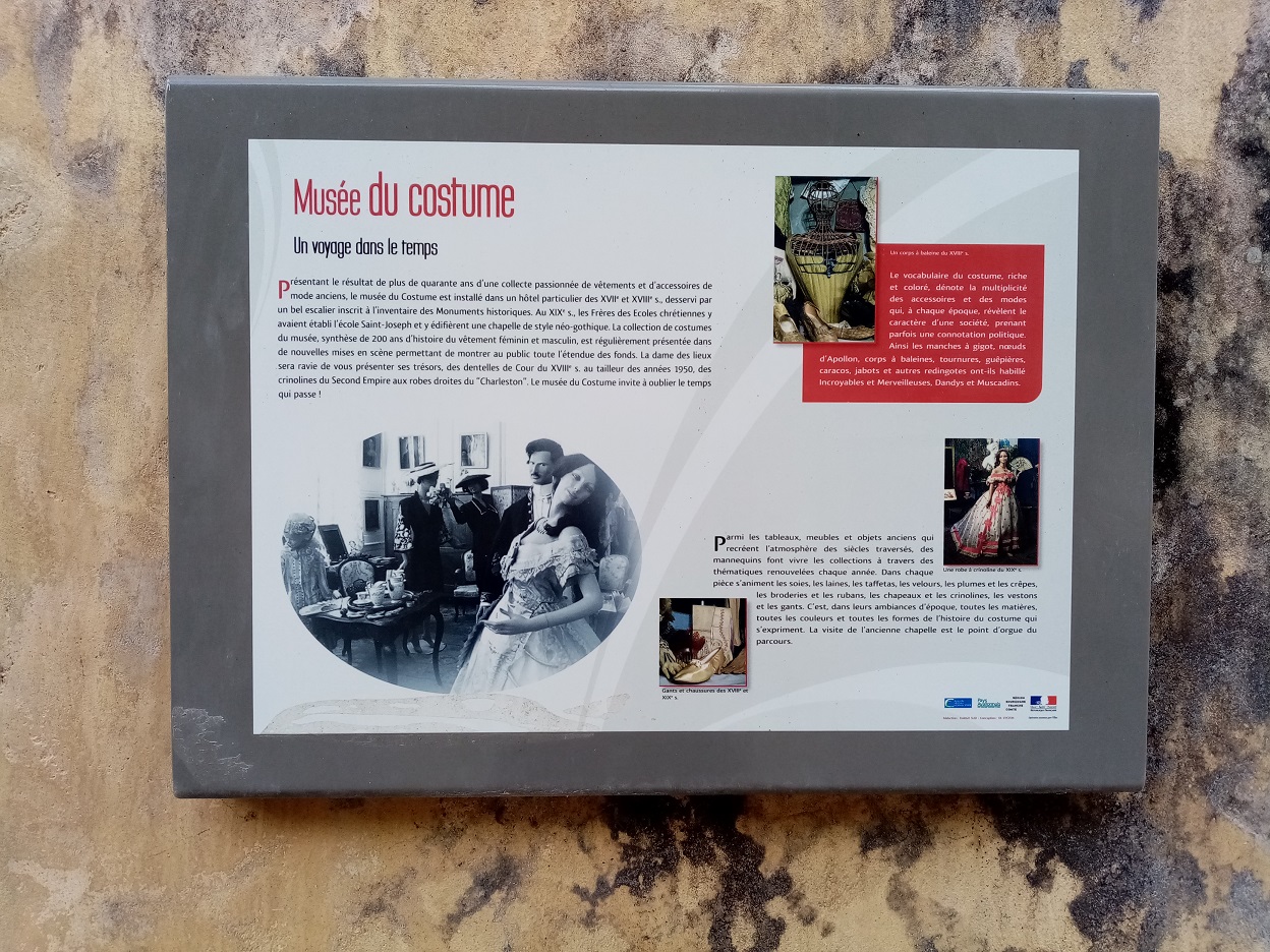 Kostüm Museum Avallon (Burgund)