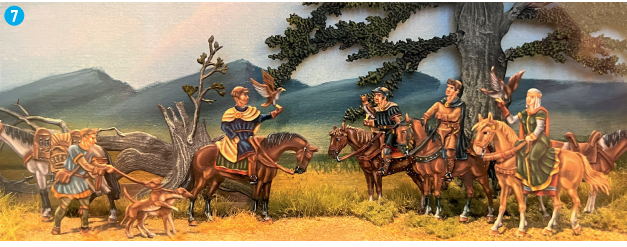 Jagd mit den Falken