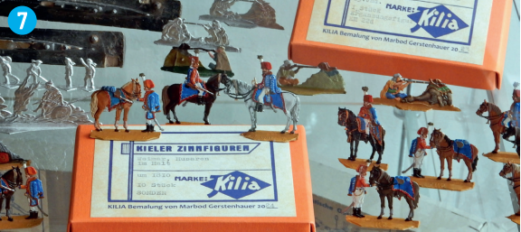 Husarenfiguren wirken immer
