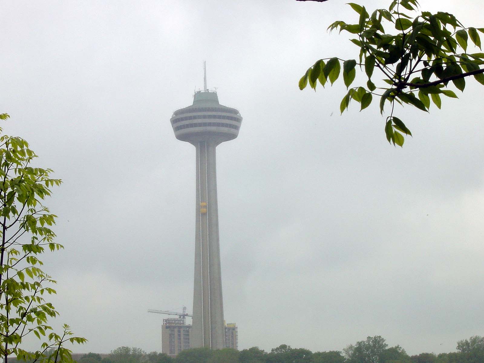 Skylon Tower von den Goat Island aus gesehen