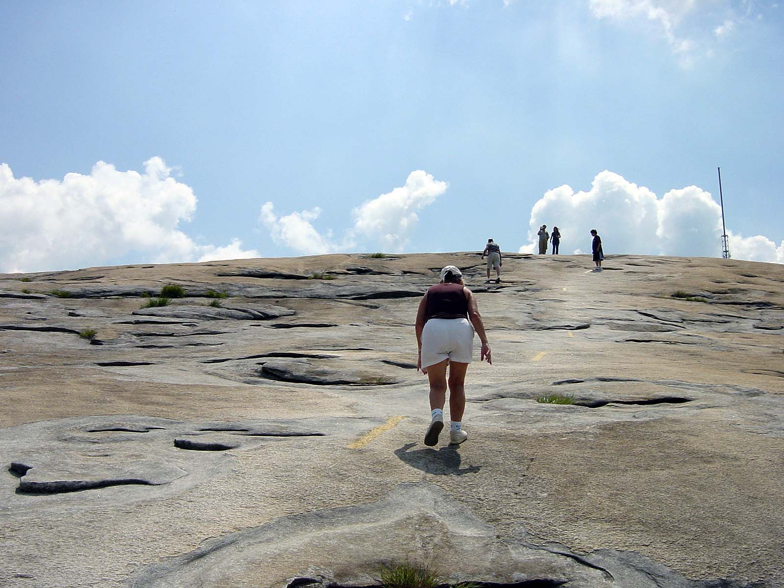 Walk-Up Trail to Top of Stone Mountain