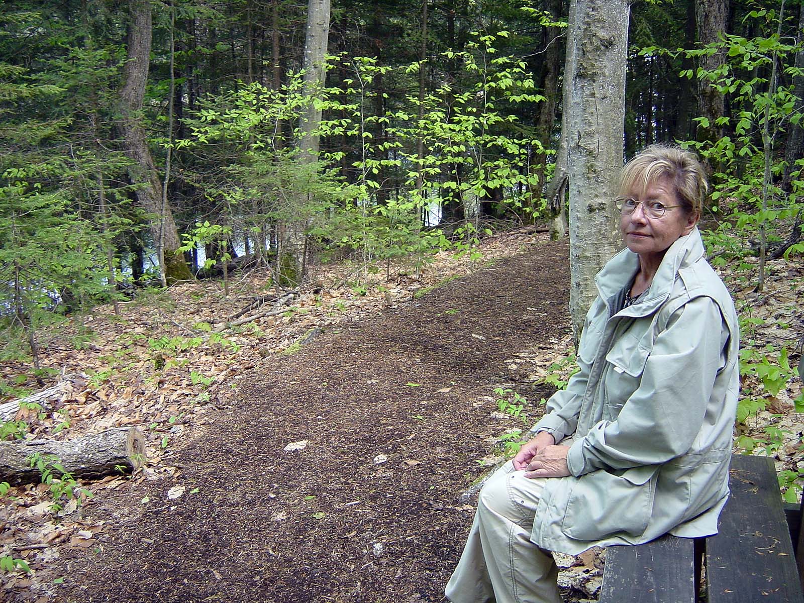 Wanderung auf dem Sucker Brook Trail