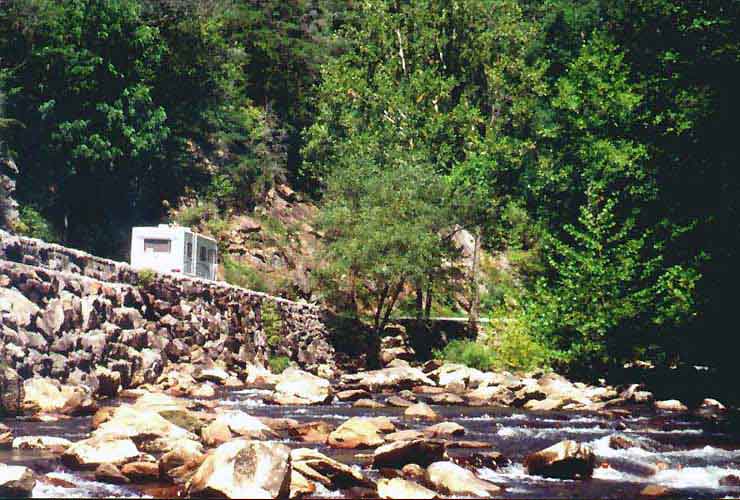 Blick von Cades Cave Loop Road