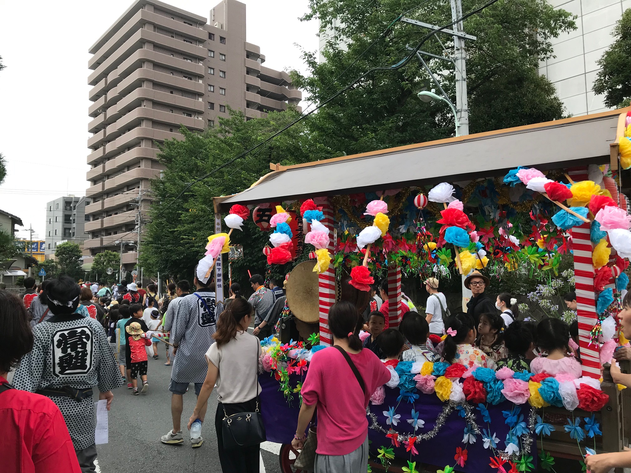 常盤五丁目子ども神輿・山車