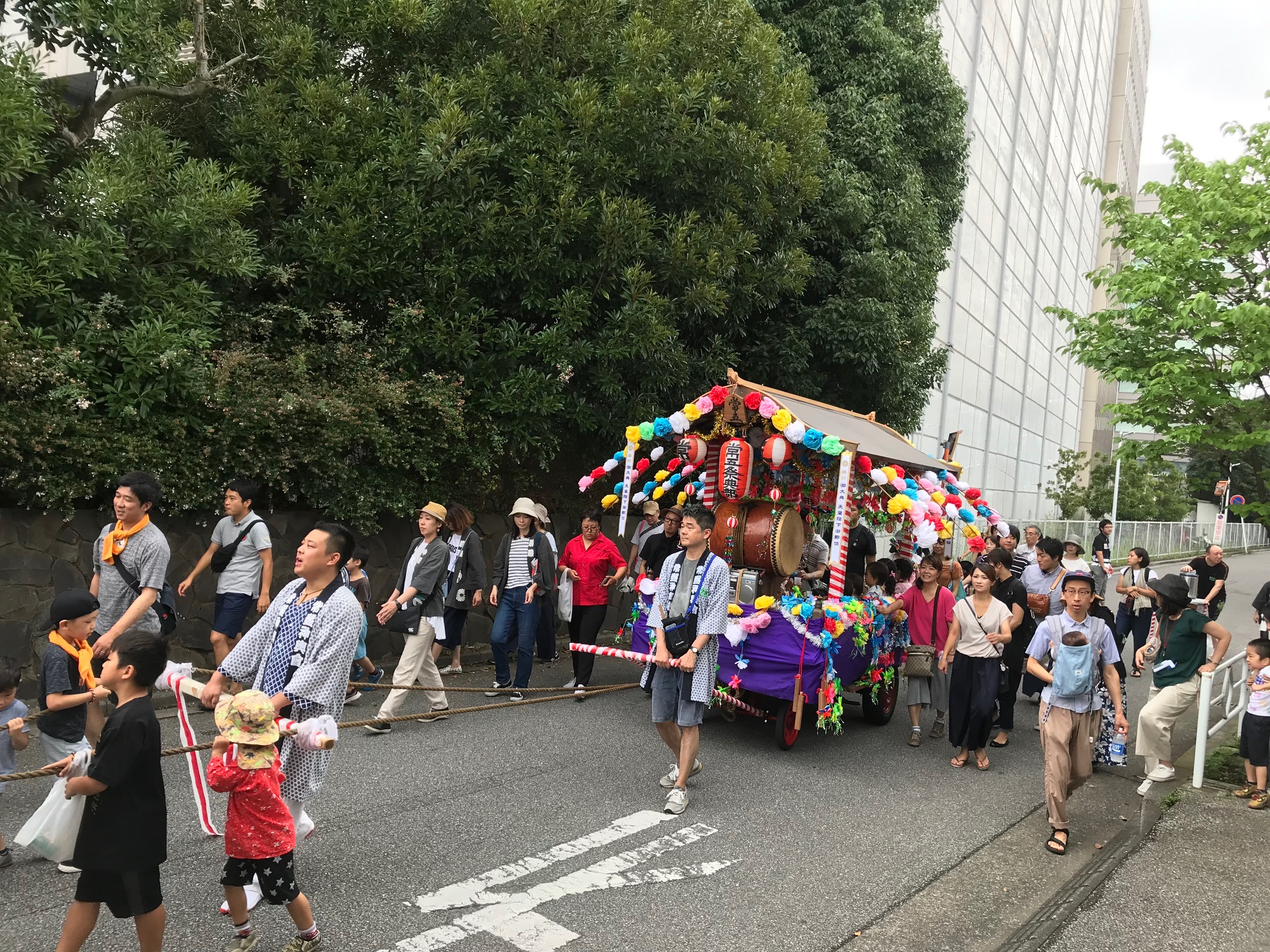 常盤五丁目子ども神輿・山車