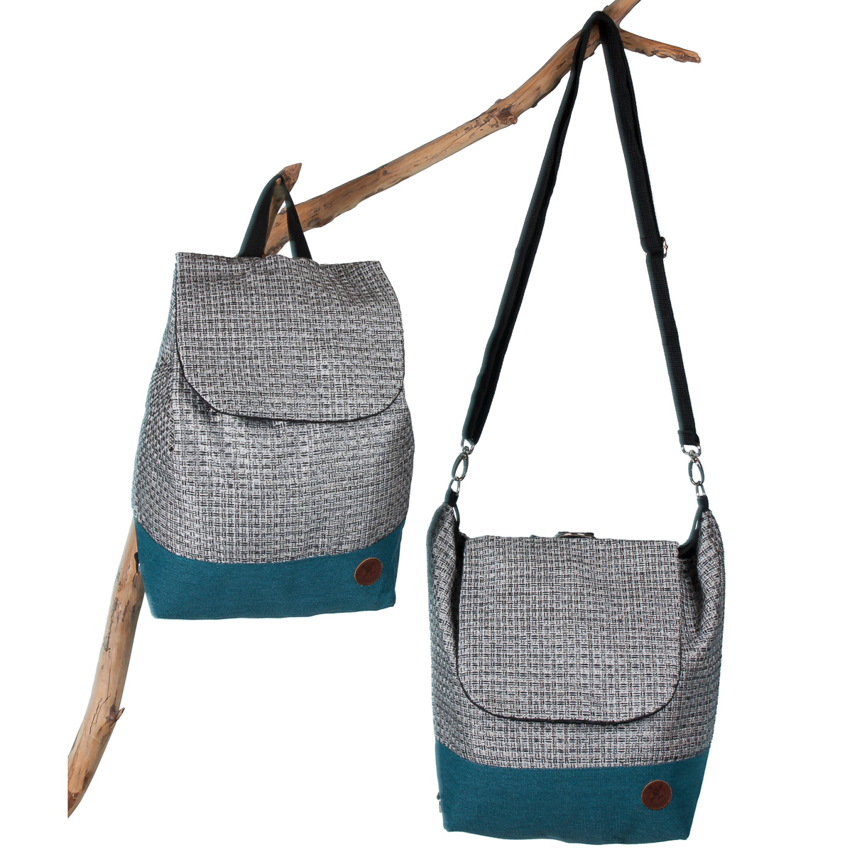 Verwandlungstasche Glücksstück Tasche Rucksack 2in1 Verwandlungstasche Glücksstück Tasche Rucksack 2in1