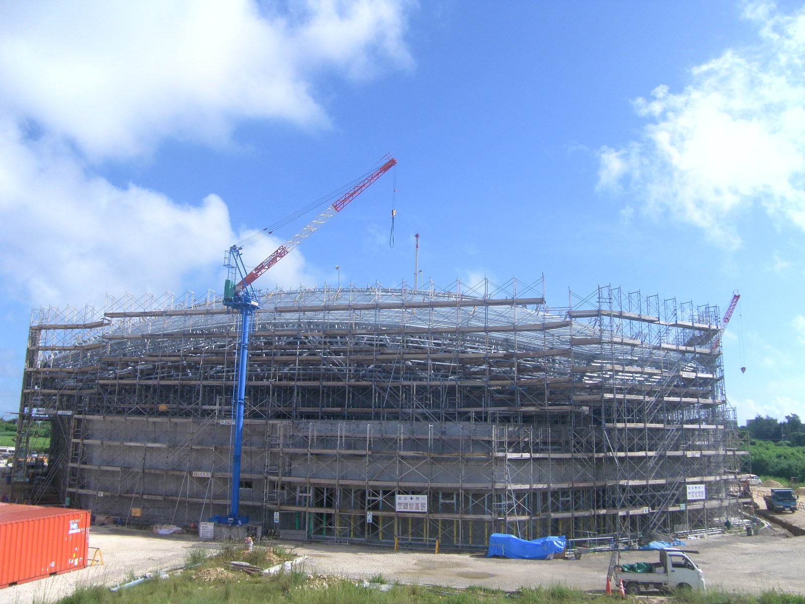スポーツ観光交流拠点施設建設工事建築(1工区)JV