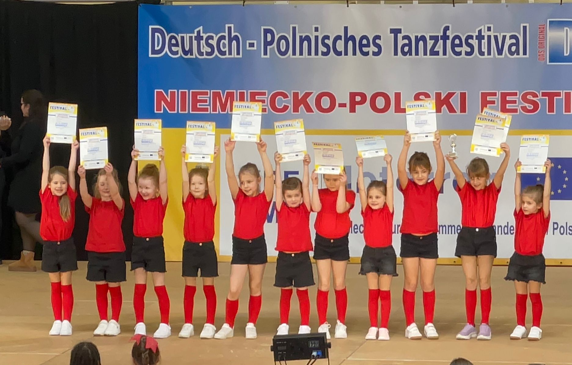 Erster Wettkampf unserer P.O.D. Minis