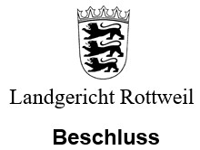 LG Rottweil: Plötzlich ist das Auto weg: Das könne Sie tun, wenn Pfando Ihr Wagen ohne Vorankündigung einfach mitgenommen hat!