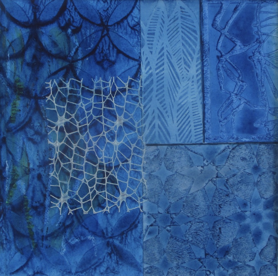 Montage III, 11.5x11.5 image size, 16x16 matted