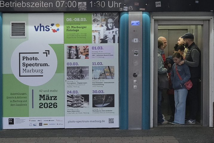 Sie drängeln sich!