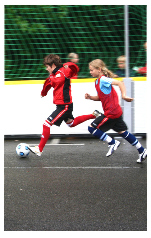 1. FC Union Mädchen beim Integration durch Sport-Cup TFT 06/2009