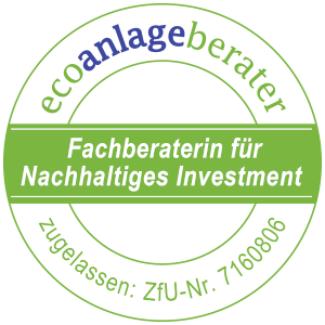 Fachberaterin für nachhaltige Investments / EcoAnlageberaterin – Prüfung bestanden!