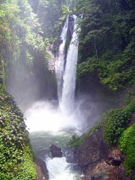 Ansicht des Wasserfalls