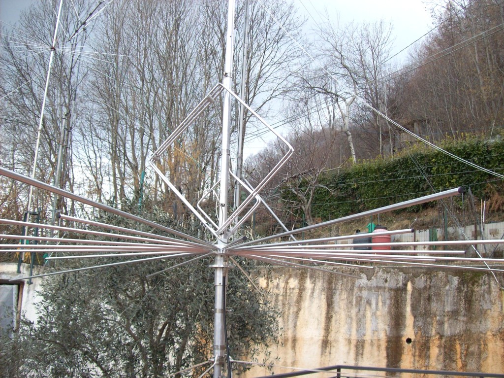 Antenna 5/8 lambda Autocostruita (1RPDX)