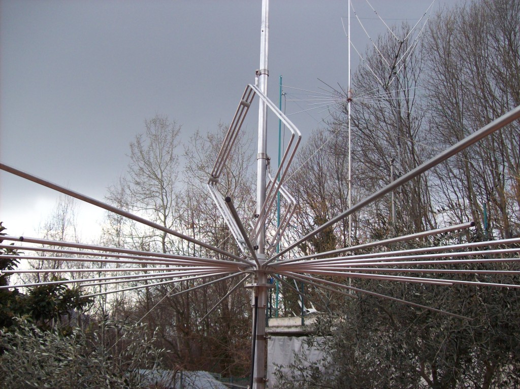 Antenna 5/8 lambda Autocostruita (1RPDX)