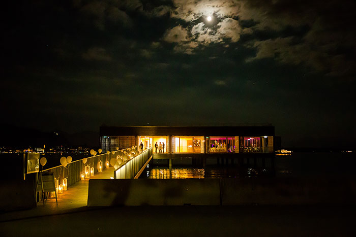 Außendekoration von Efi Seehotel Lochau in Österreich
