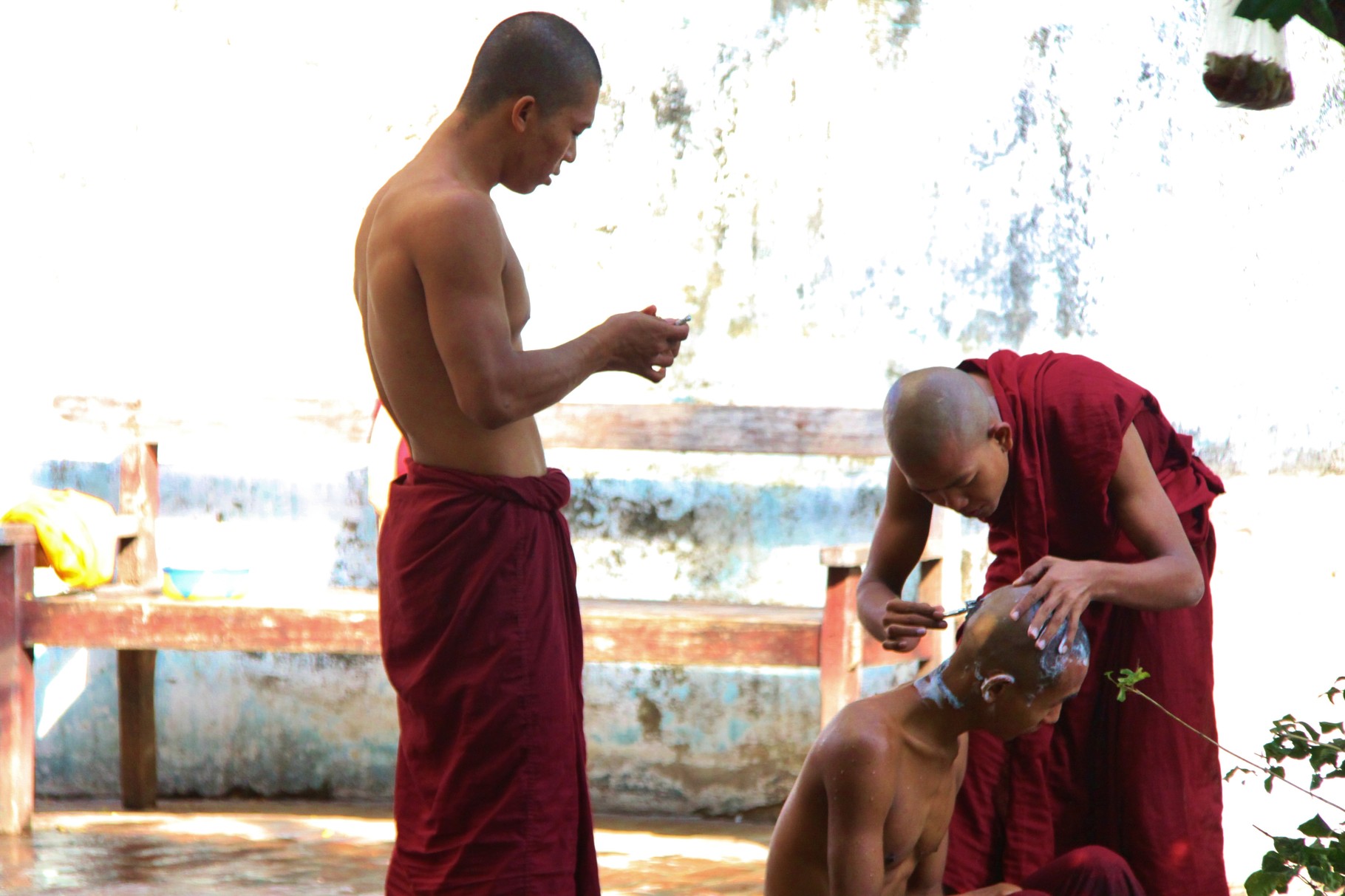 Morgenpflege, Mandalay | Myanmar