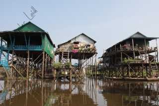 Kompong Phluk - Floating village on the Tonle Sap