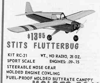 SIG RC Kits 21 40 SIG s Model Aircraft Kit and ARF History