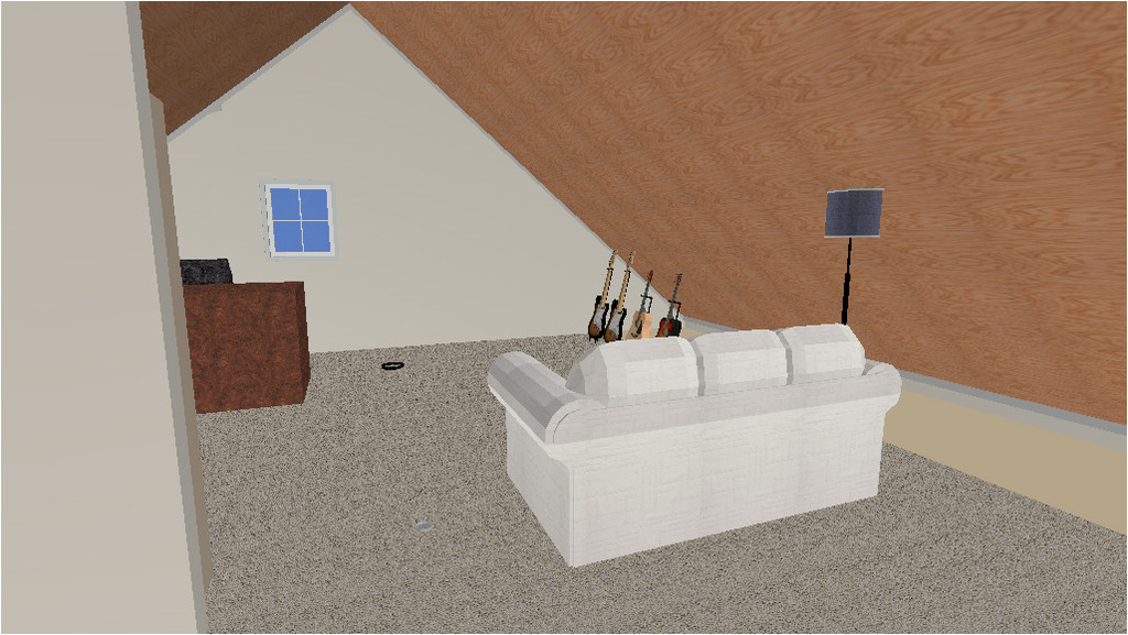 Loft - Office & Recroom Area