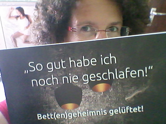 Federkunst Text, Idee, Konzeption für DYNAGLOBE Luftkern-Matratzen