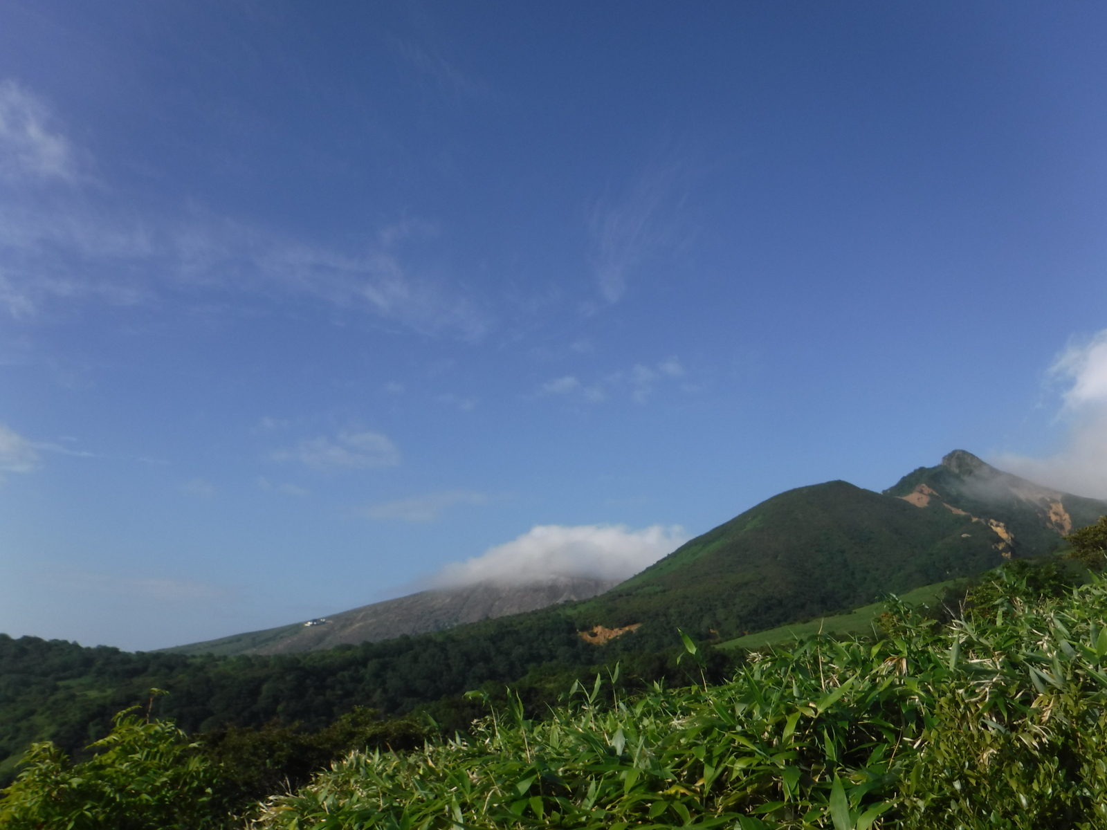 茶臼岳はガスがかかりやすいのか？