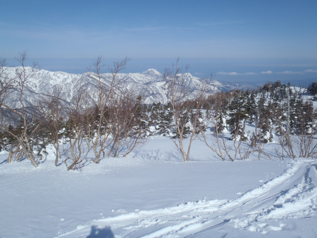 日本海を遠望