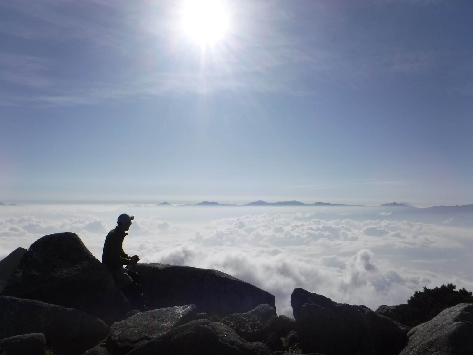 南駒ケ岳山頂