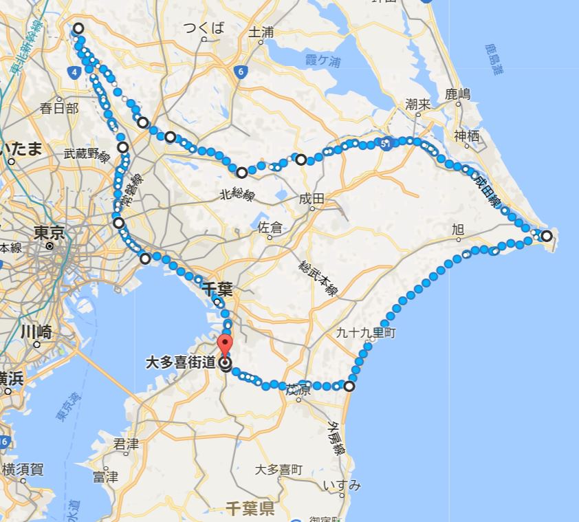 千葉 県 一周 自転車