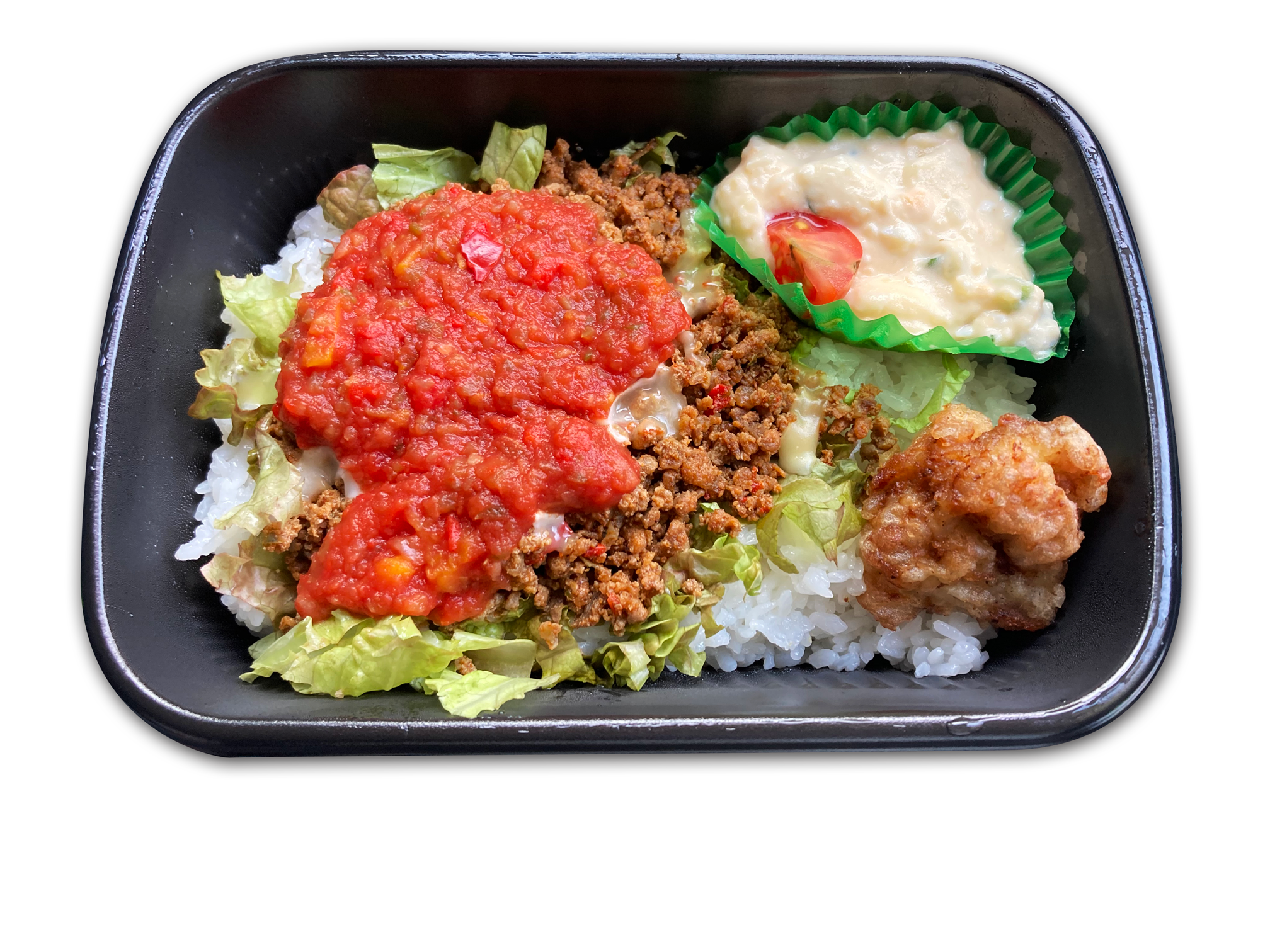 タコライス　500円(税込)［まくまろ笑店］