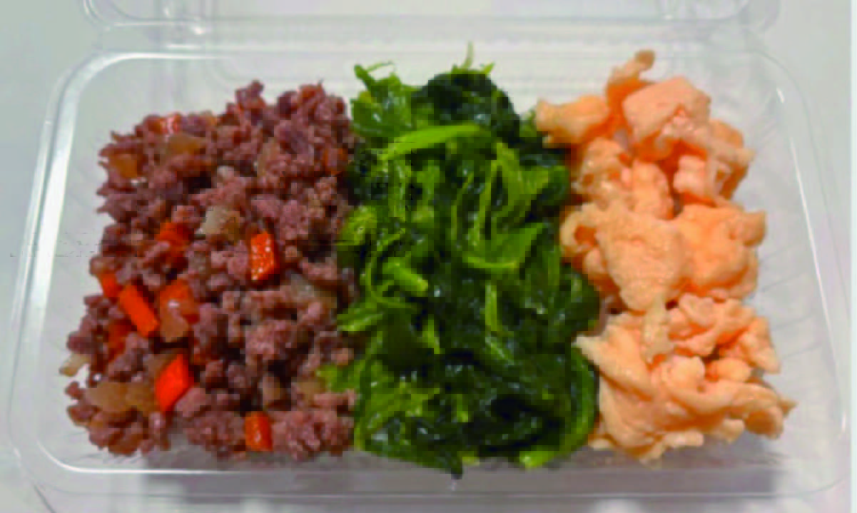 三色そぼろ弁当　350円(税込)
