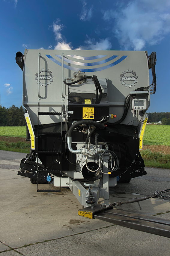 Futtermischwagen Fräsmischwagen Anhängung Zapfwelle Wiegeeinrichtung Hirl T horizontal Eco