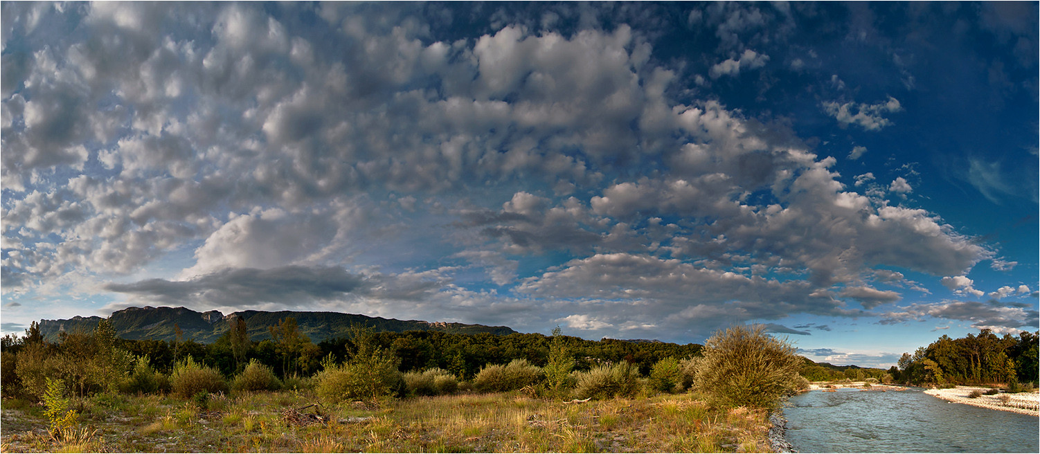 Drôme bei Saillans, Dep. Drôme, France, 29.08.2014