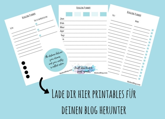 Titelbild: Lade dir hier Printables für deinen Blog herunter