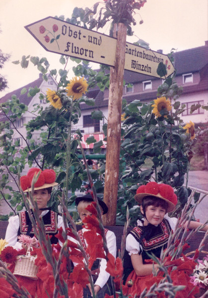 Festwagen Kinderfest Musikverein Fluorn 1988