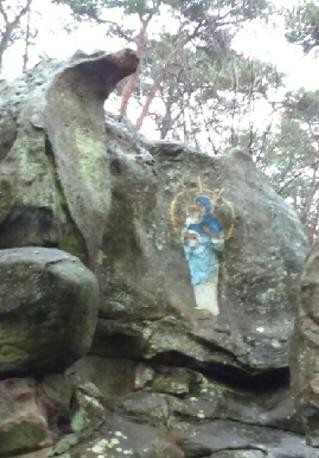 Le rocher de la Vierge
