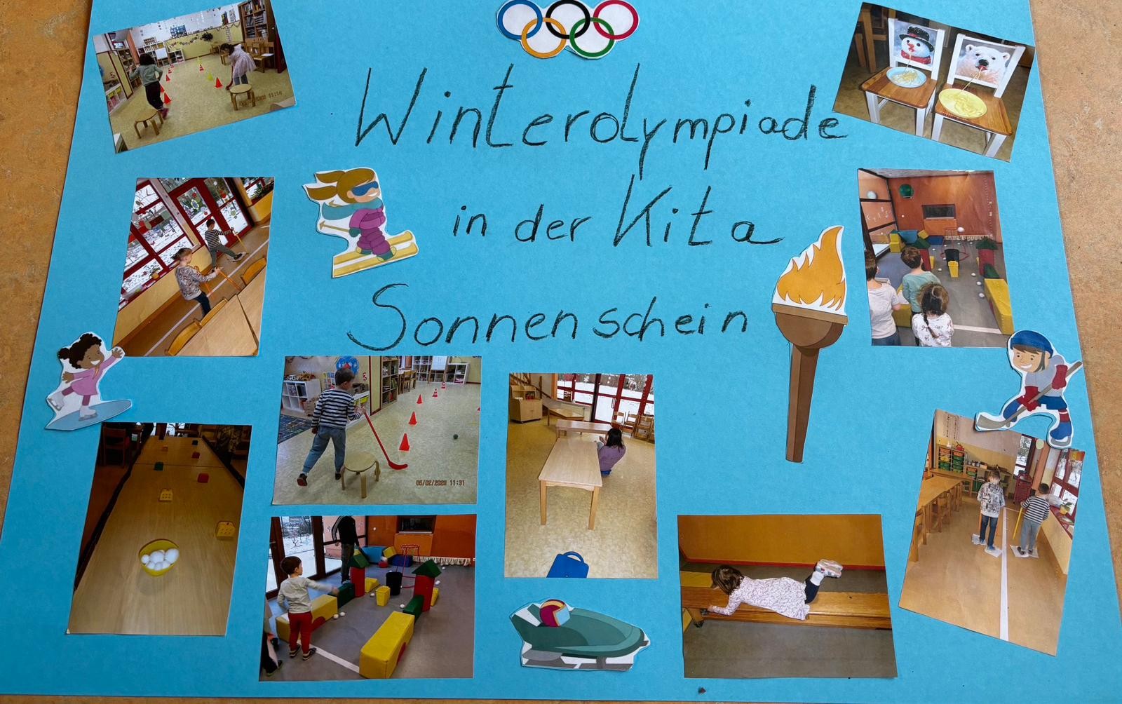 Winterolympiade in der Kita Sonnenschein
