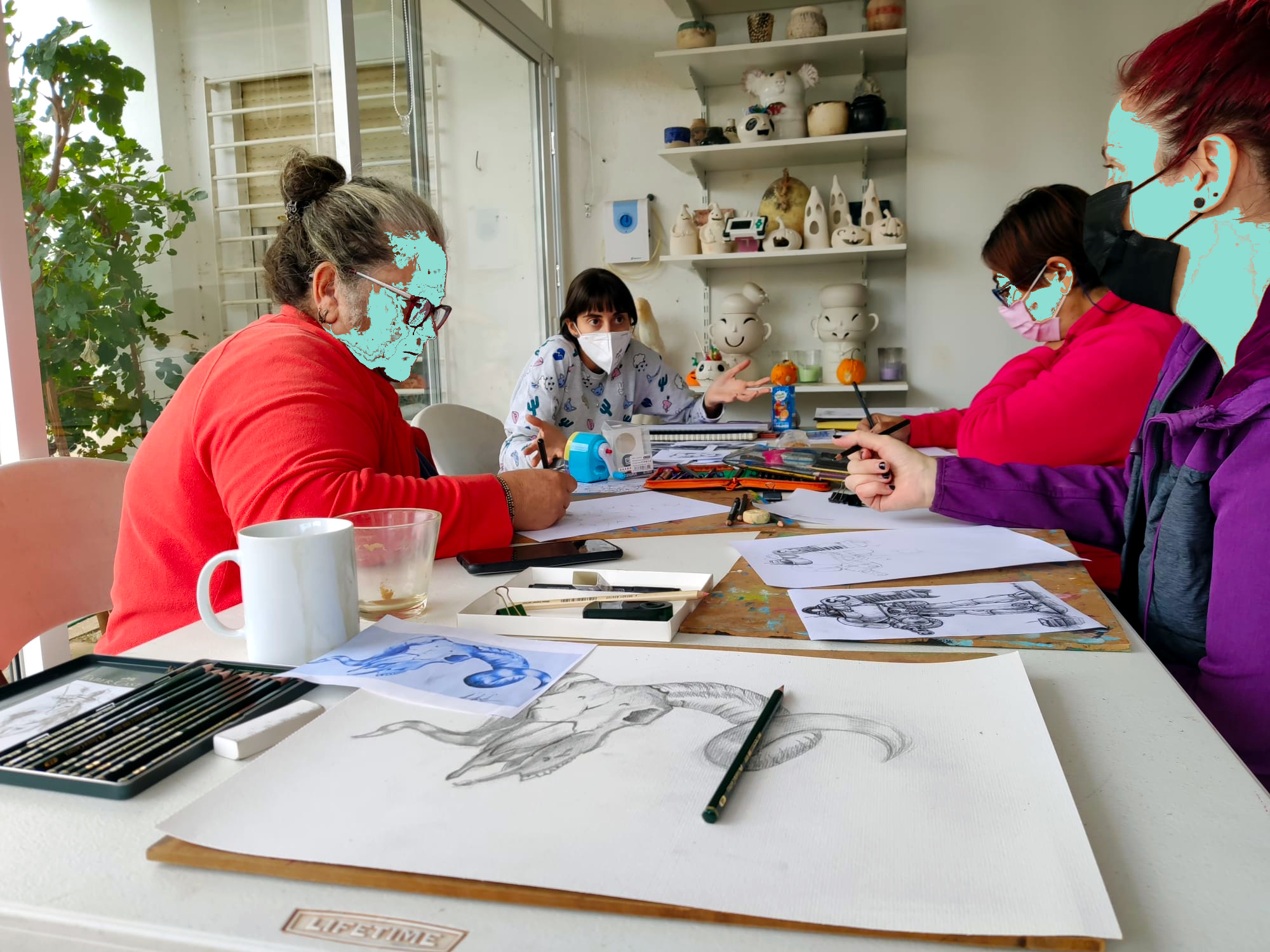 Clases de Pintura en Nefer Ceramistas (Alhaurín de la Torre)