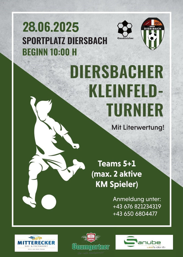 Diersbacher Kleinfeldturnier