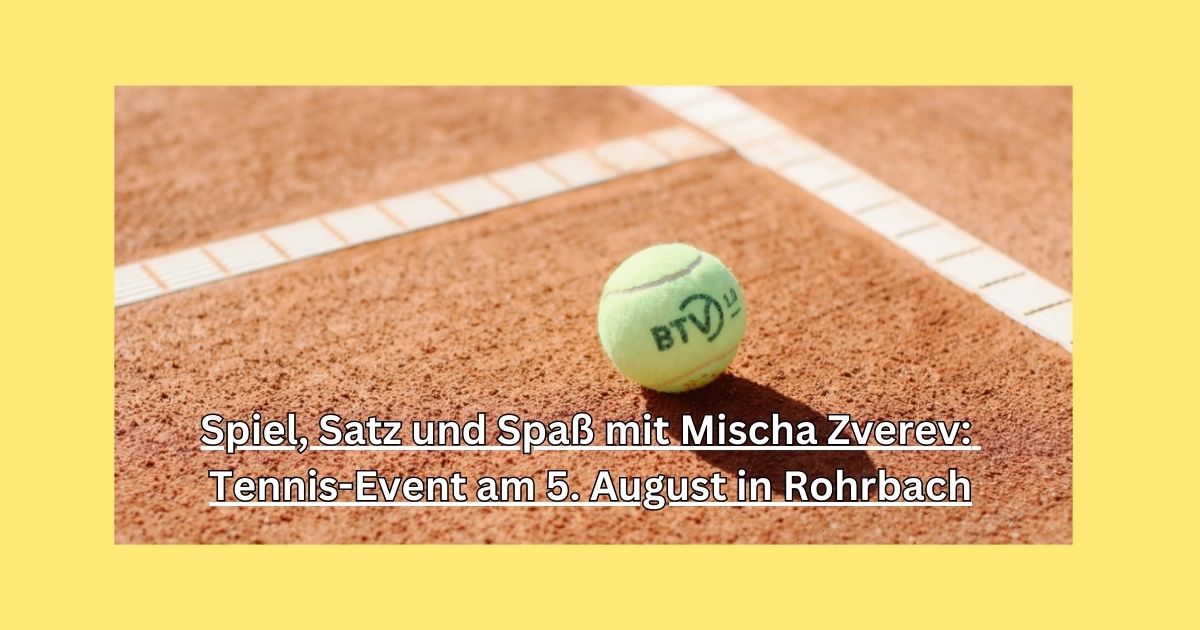 Spiel, Satz und Spaß mit Mischa Zverev