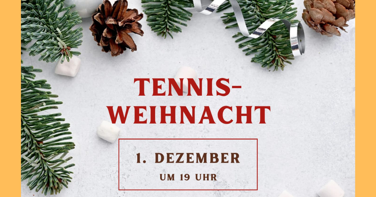 Tennis-Weihnacht 