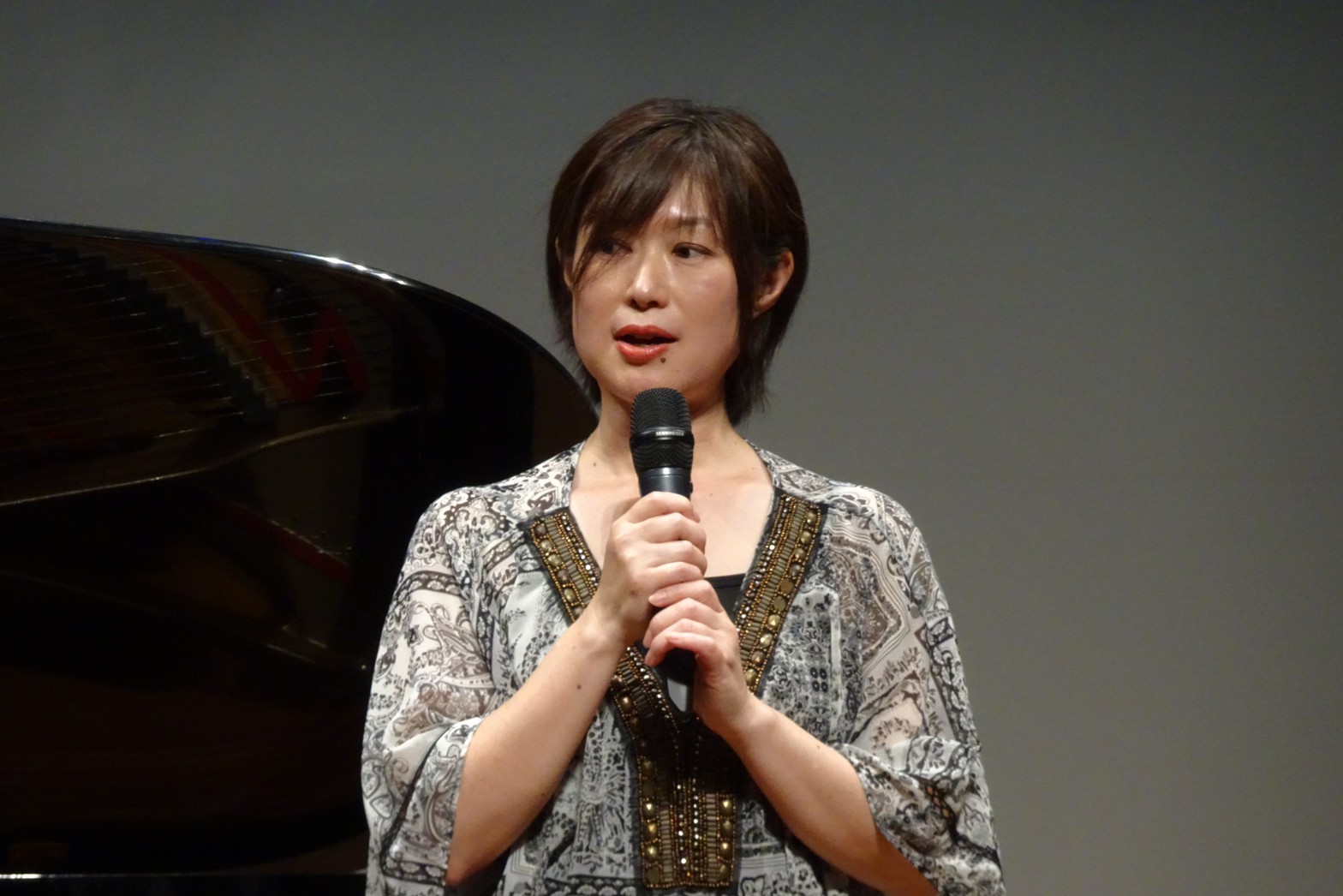 みんなの演奏が終わって講師挨拶