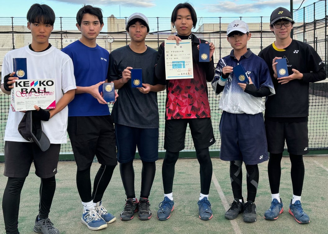 [中学生男子の部] 優勝 成瀬ジュニアOB