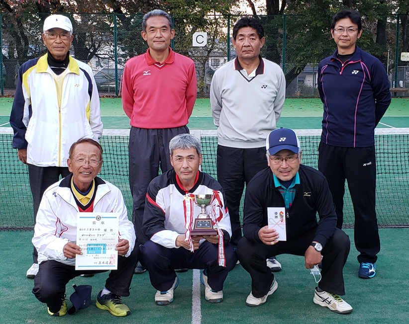 ｢45男子の部｣優勝：わいわいクラブ