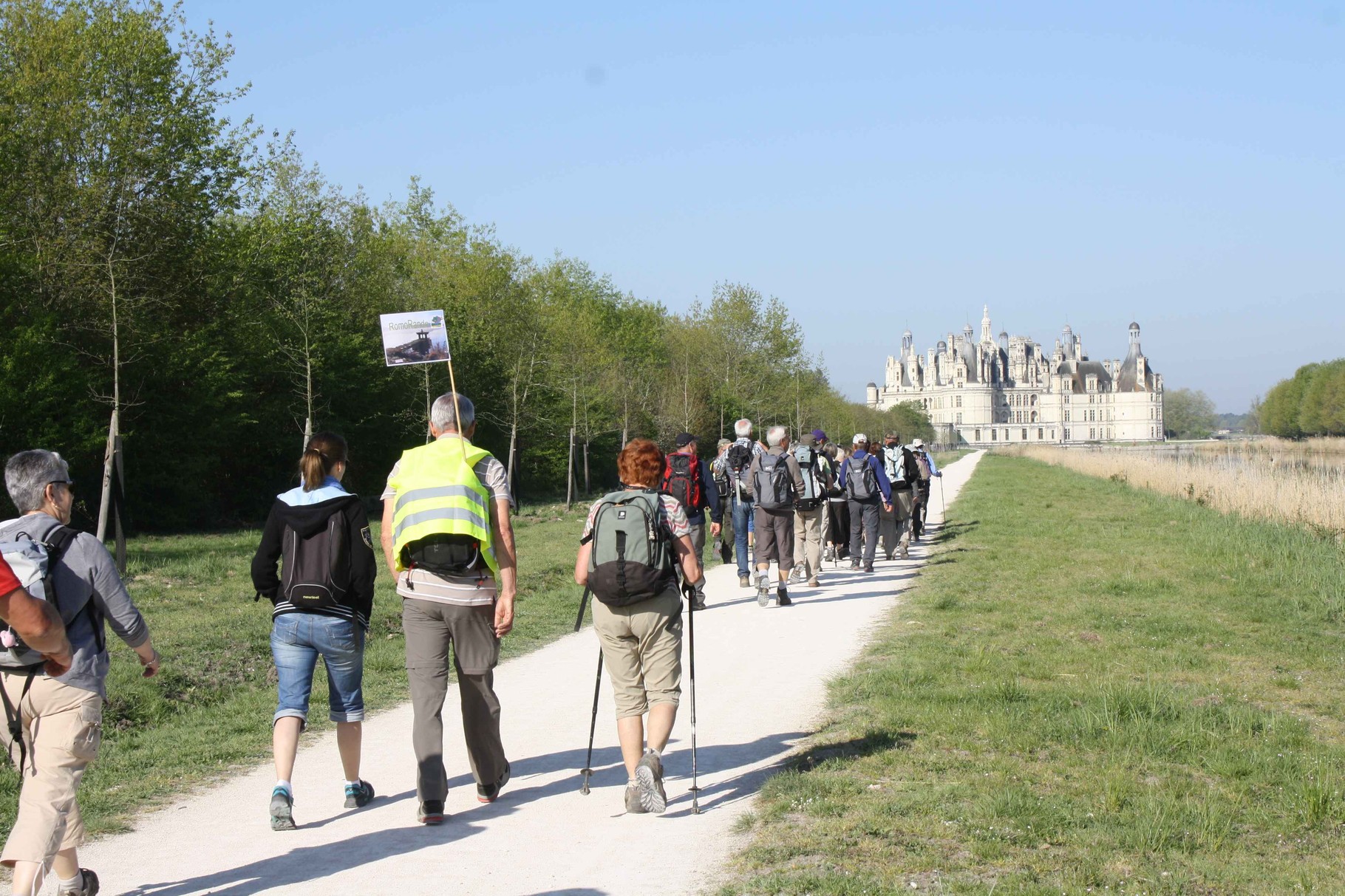 Club de randonnée de Romorantin Sologne - sortie Chambord - Blois, au coeur des châteaux de la Loire