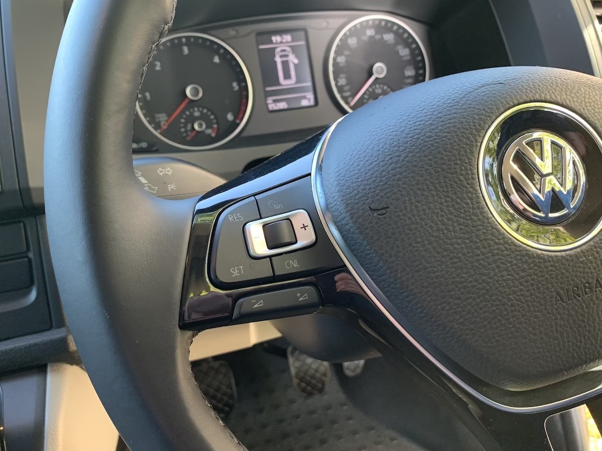 Cruise control and audio controls